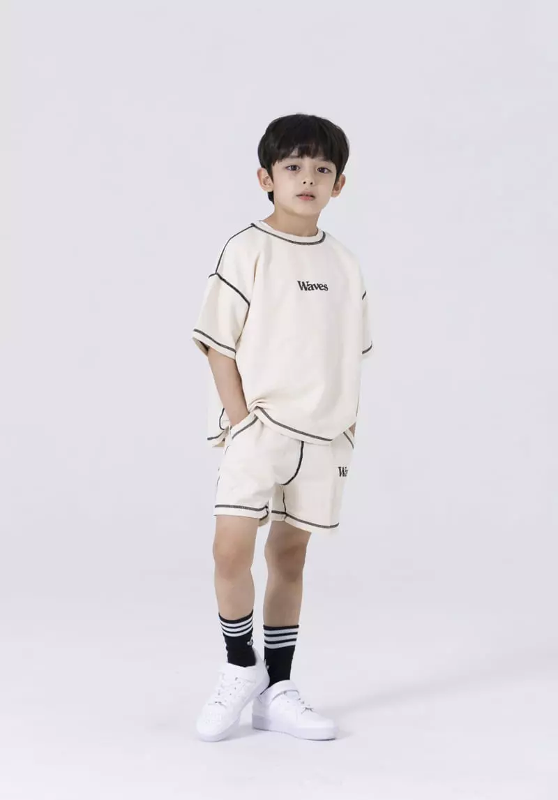 Nrk - Korean Children Fashion - #kidsstore - Odram Top Bottom Set - 2