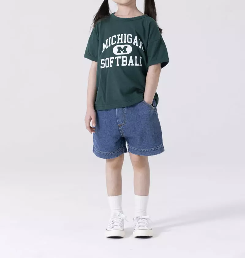 Nrk - Korean Children Fashion - #kidzfashiontrend - Slit Jeans Shorts - 10