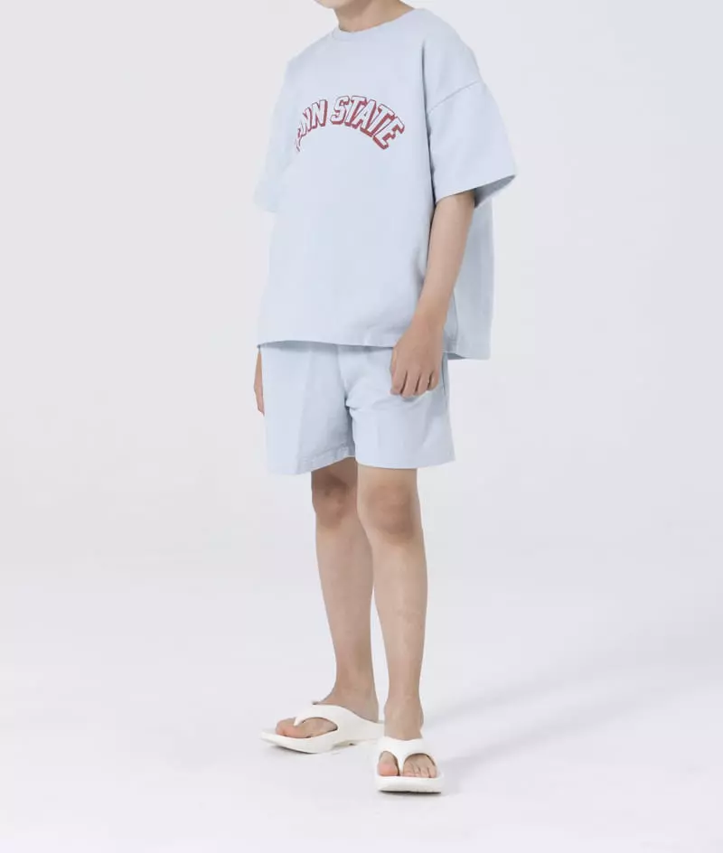Nrk - Korean Children Fashion - #kidzfashiontrend - Pen Top Bottom Set - 8