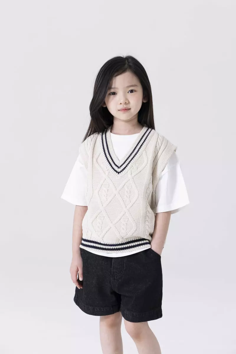 Nrk - Korean Children Fashion - #littlefashionista - School Look Vest - 2