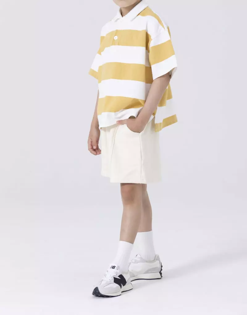 Nrk - Korean Children Fashion - #littlefashionista - Box Collar Tee - 4