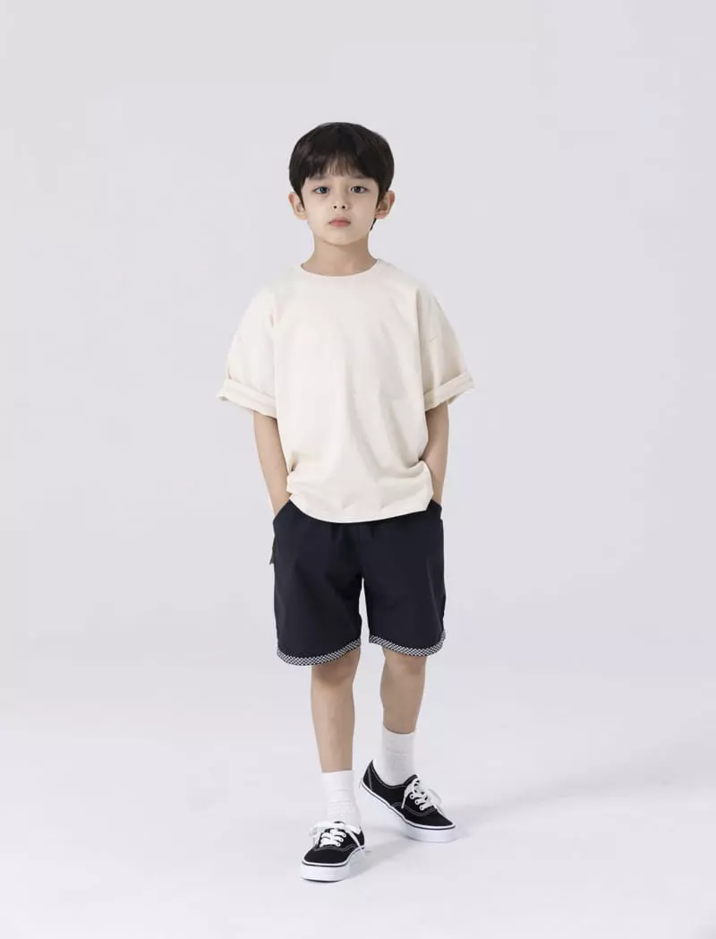 Nrk - Korean Children Fashion - #minifashionista - Tape Shorts - 3
