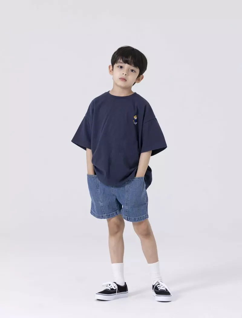 Nrk - Korean Children Fashion - #minifashionista - Sun Jeans Shorts - 2
