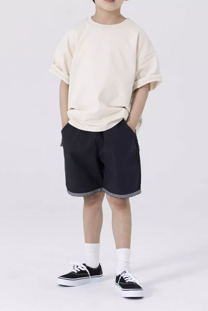 Nrk - Korean Children Fashion - #minifashionista - Tape Shorts - 4