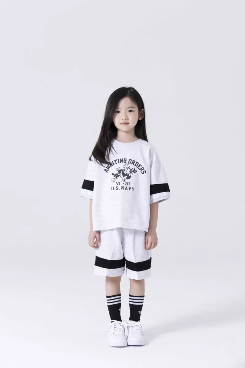 Nrk - Korean Children Fashion - #todddlerfashion - Kitty Top Bottom Set - 11