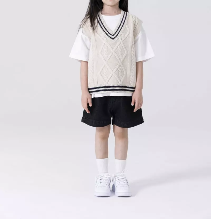 Nrk - Korean Children Fashion - #todddlerfashion - School Look Vest - 6