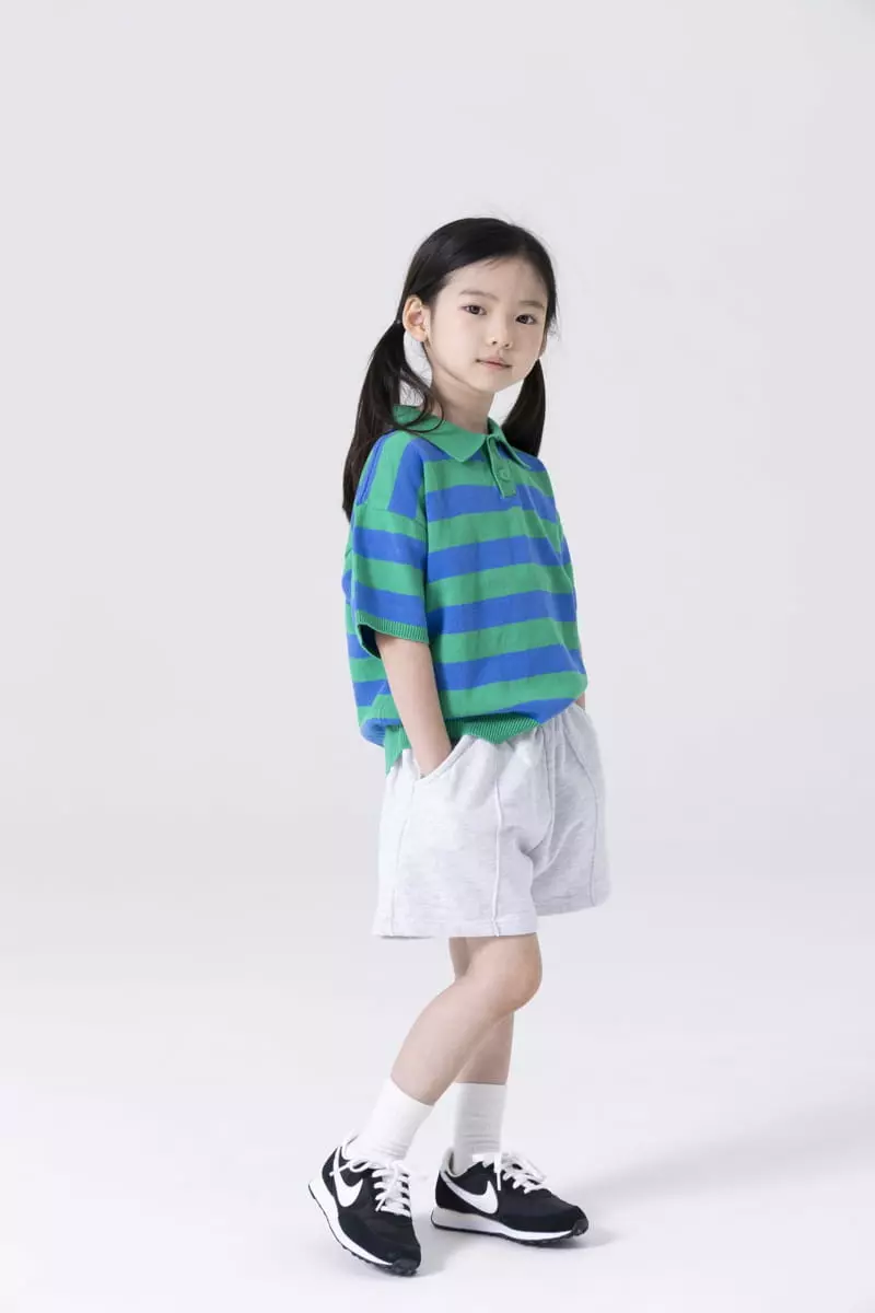 Nrk - Korean Children Fashion - #todddlerfashion - Stripes Collar Knit - 3