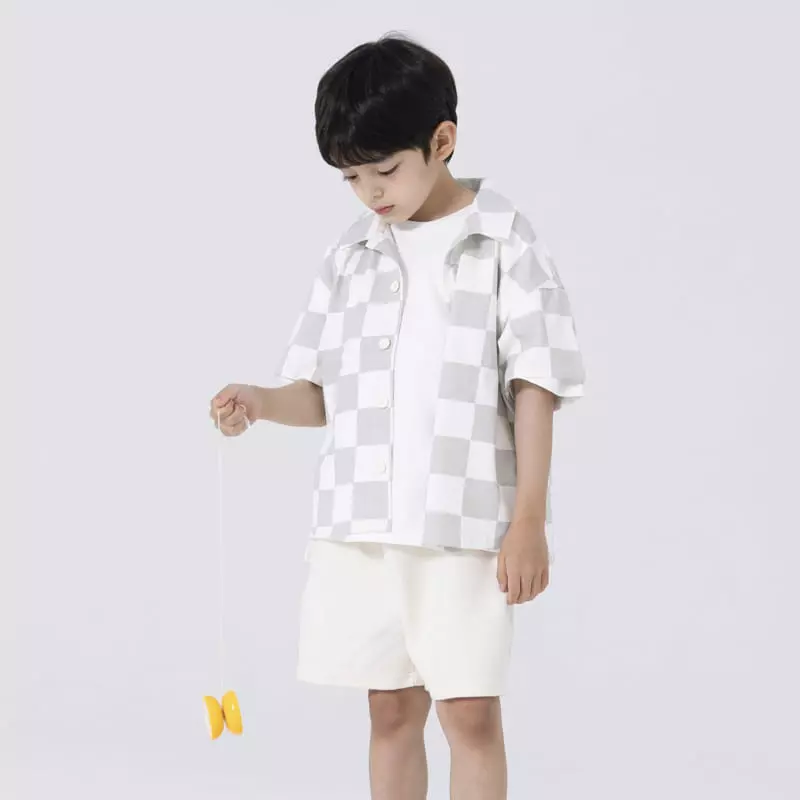 Nrk - Korean Children Fashion - #toddlerclothing - Square Shirt - 9