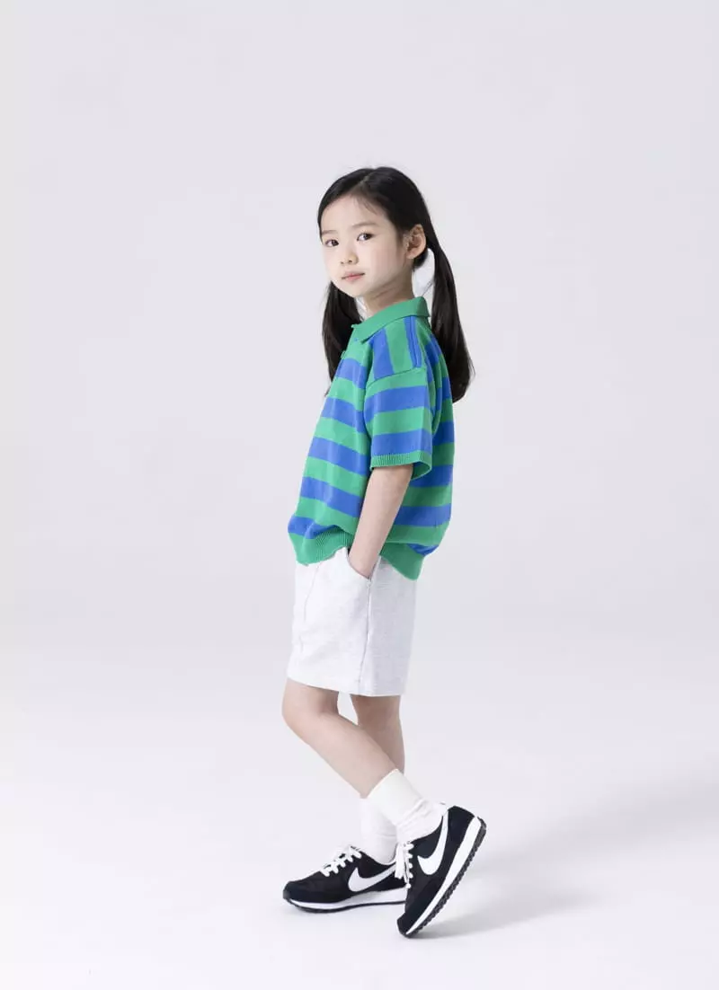 Nrk - Korean Children Fashion - #todddlerfashion - Stripes Collar Knit - 4