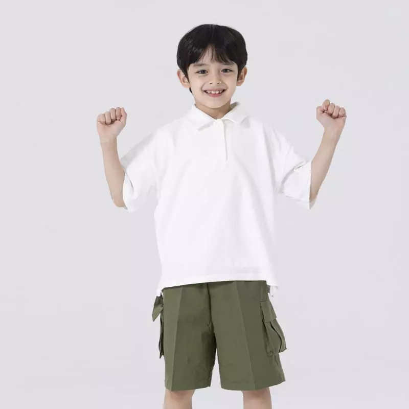 Nrk - Korean Children Fashion - #toddlerclothing - Bread Cargo Shorts - 9
