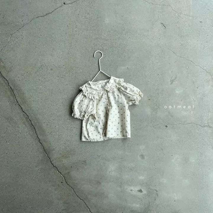 Oatmeal - Korean Children Fashion - #childofig - Neabo Blouse - 3