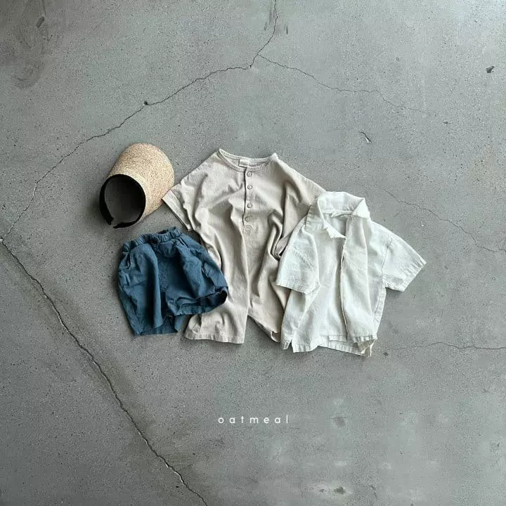Oatmeal - Korean Children Fashion - #childofig - Daily Jumpsuit - 8