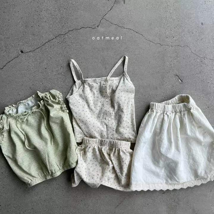 Oatmeal - Korean Children Fashion - #childofig - Moniel Top Bottom Set - 7