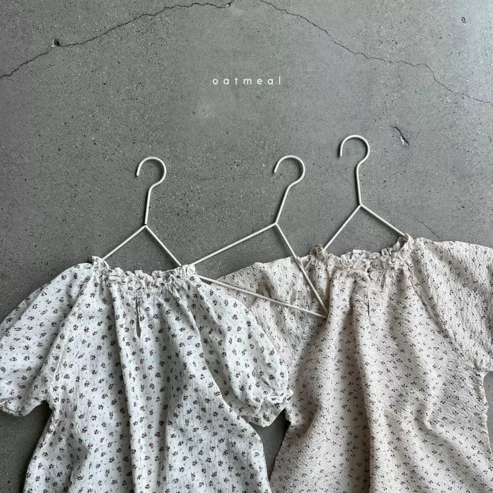 Oatmeal - Korean Children Fashion - #childrensboutique - Uaro One-piece