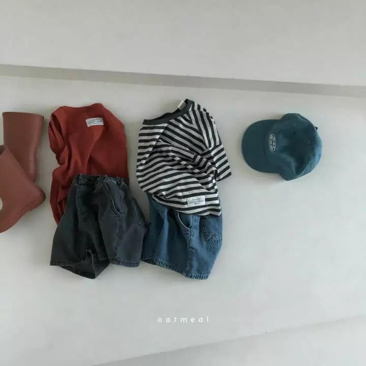 Oatmeal - Korean Children Fashion - #designkidswear - Call Me Ball Cap - 10