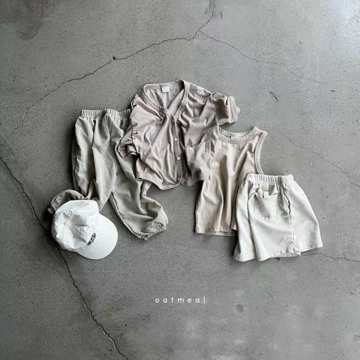 Oatmeal - Korean Children Fashion - #discoveringself - Basic Banding Pants - 8
