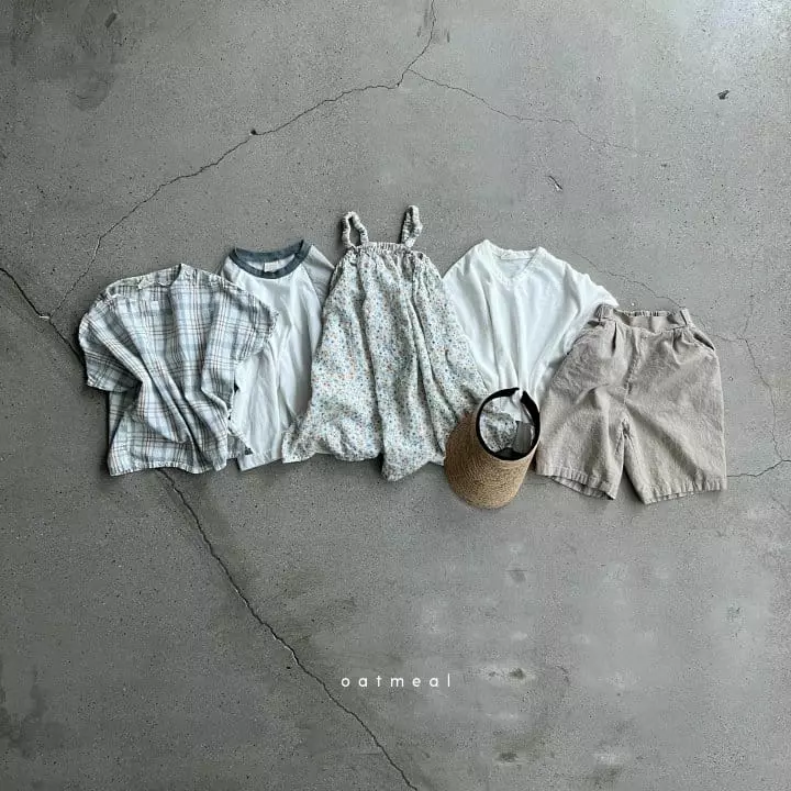 Oatmeal - Korean Children Fashion - #fashionkids - Plady One-piece - 5
