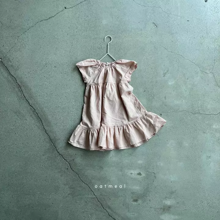 Oatmeal - Korean Children Fashion - #fashionkids - Bobo Cancan One-piece - 3