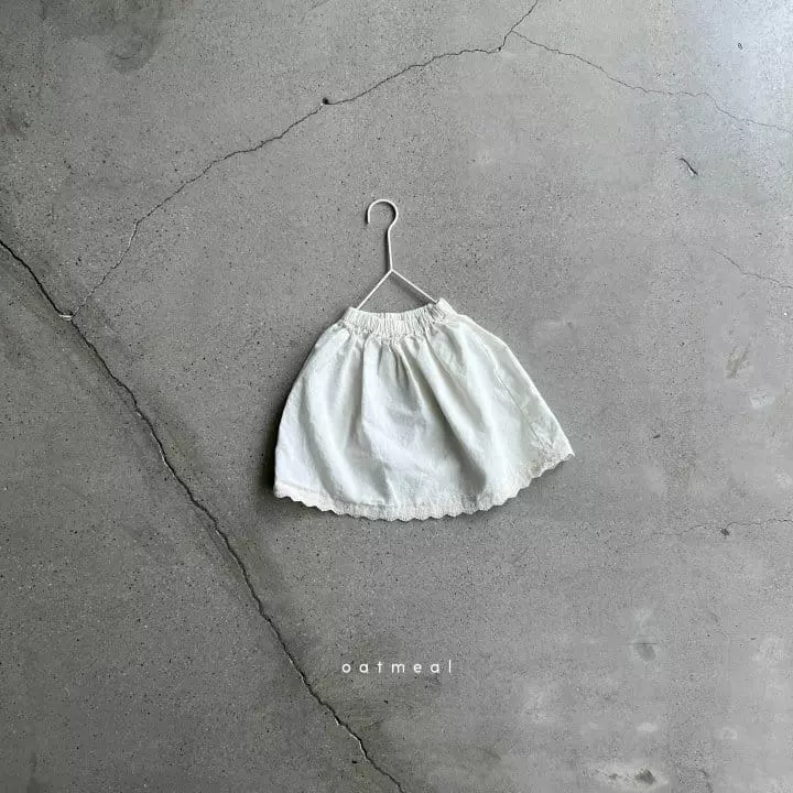 Oatmeal - Korean Children Fashion - #fashionkids - Melody Skirt - 2