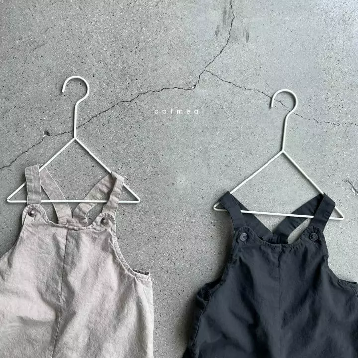 Oatmeal - Korean Children Fashion - #fashionkids - Dwell Jumpsuit