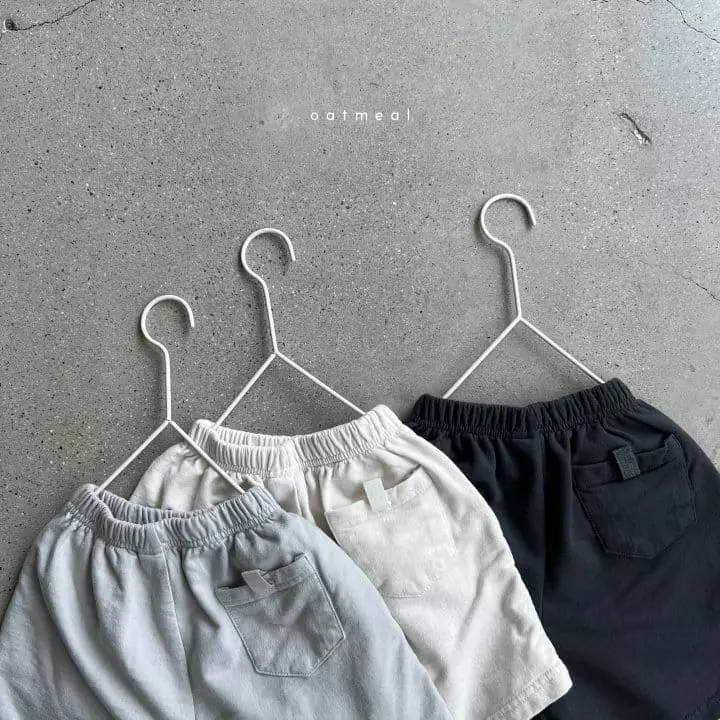 Oatmeal - Korean Children Fashion - #kidsshorts - Basic S Pants - 9