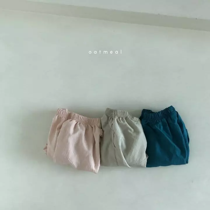 Oatmeal - Korean Children Fashion - #kidzfashiontrend - Basic Banding Pants - 12