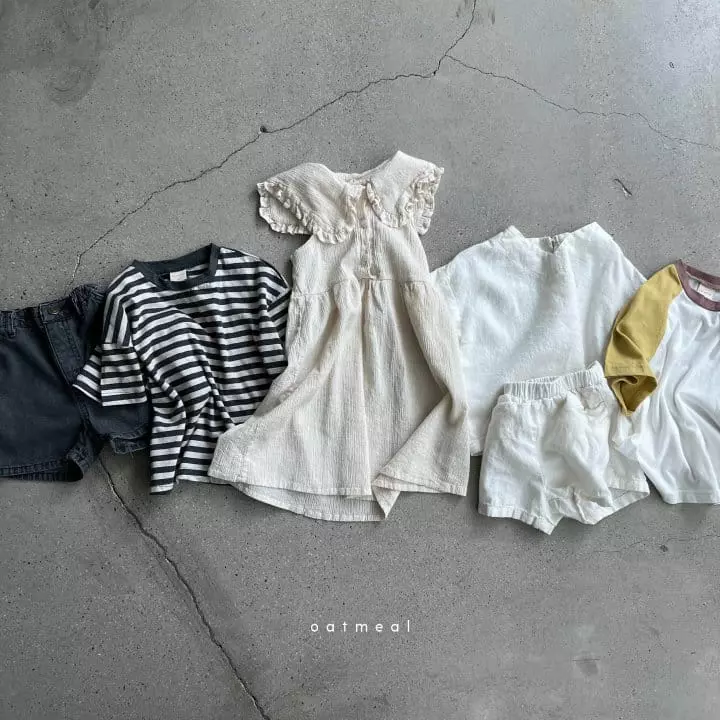 Oatmeal - Korean Children Fashion - #kidzfashiontrend - Basic S Raglan Tee - 9