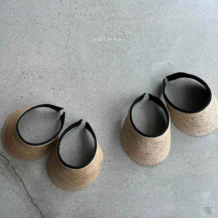 Oatmeal - Korean Children Fashion - #kidzfashiontrend - Scon Sun Cap