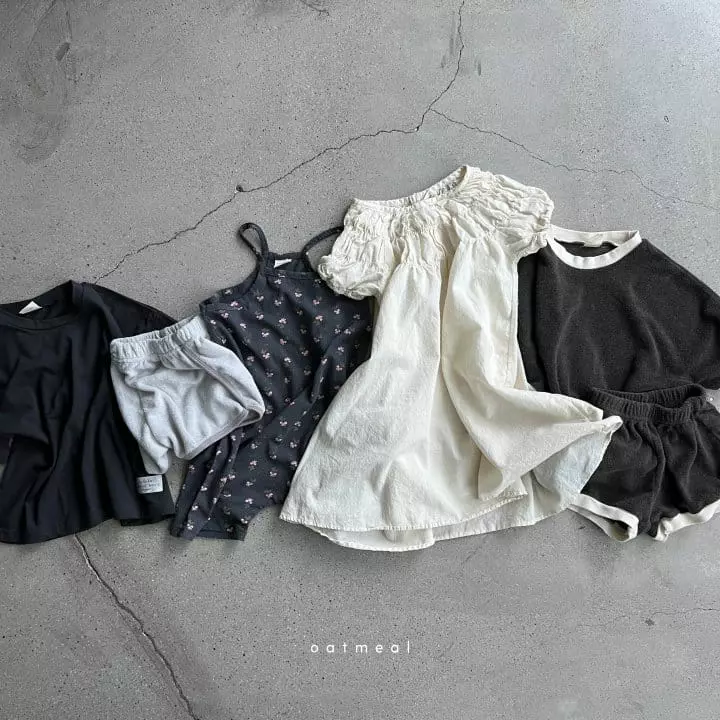 Oatmeal - Korean Children Fashion - #littlefashionista - Petit Flower Bodysuit - 6