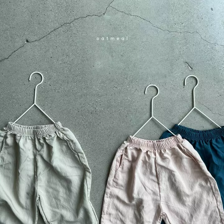 Oatmeal - Korean Children Fashion - #magicofchildhood - Basic Banding Pants