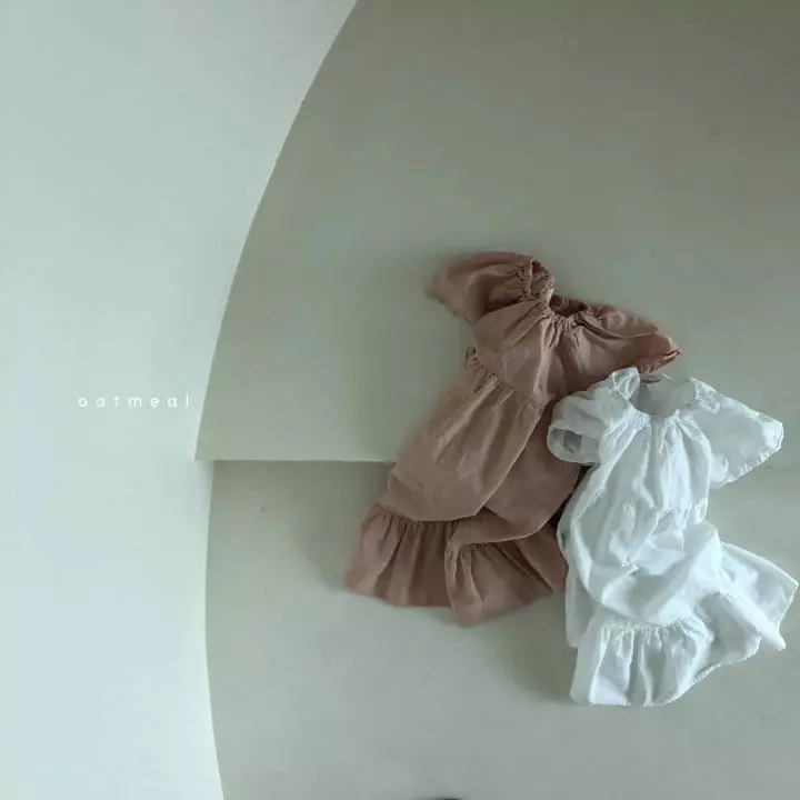 Oatmeal - Korean Children Fashion - #minifashionista - Bobo Cancan One-piece - 10
