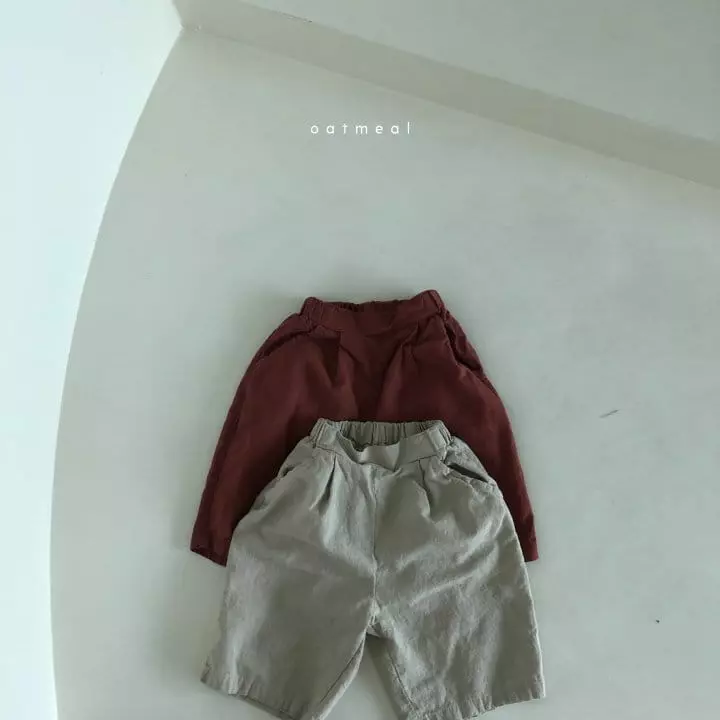 Oatmeal - Korean Children Fashion - #minifashionista - Bono Pants - 11