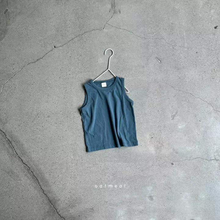 Oatmeal - Korean Children Fashion - #minifashionista - Basic Sleeveless - 4