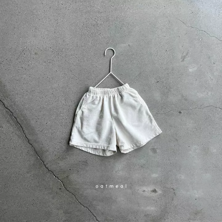 Oatmeal - Korean Children Fashion - #prettylittlegirls - Basic S Pants - 2