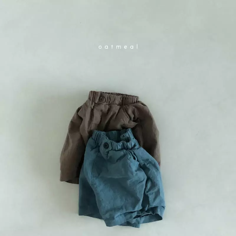 Oatmeal - Korean Children Fashion - #prettylittlegirls - Mok Linen Shorts - 11