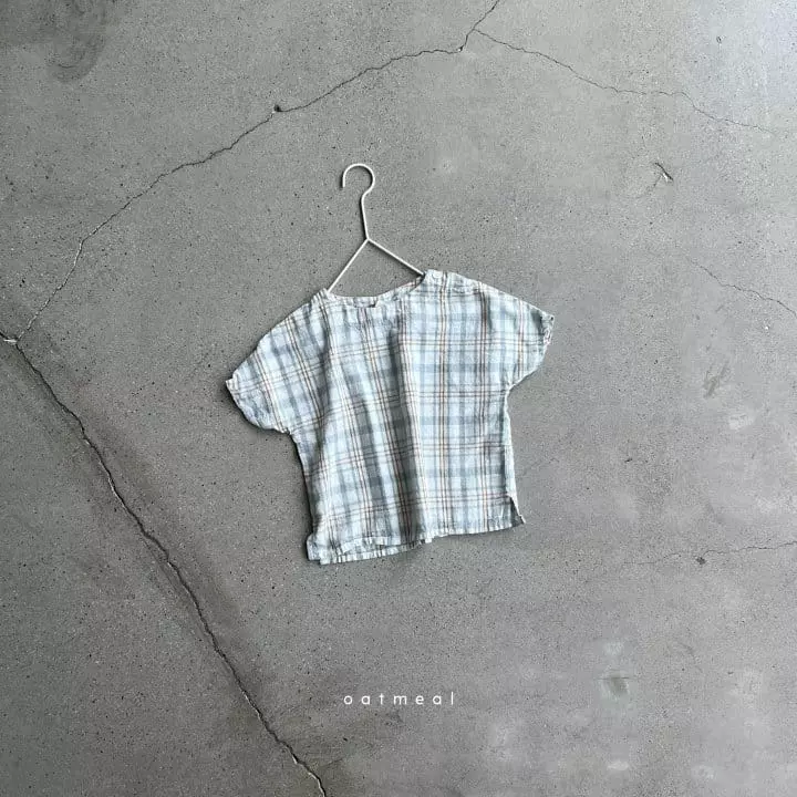 Oatmeal - Korean Children Fashion - #todddlerfashion - Moai Blouse - 2