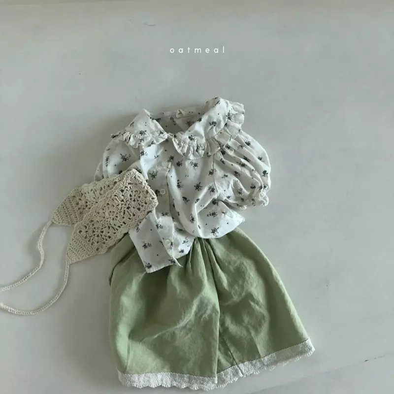 Oatmeal - Korean Children Fashion - #toddlerclothing - Melody Skirt - 12