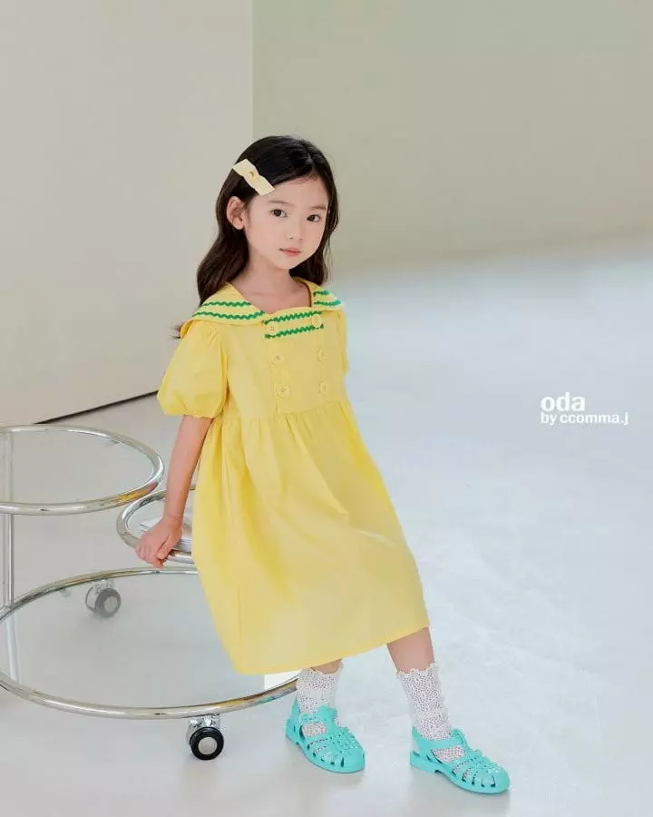 Oda - Korean Children Fashion - #Kfashion4kids - Love Me One-piece - 6