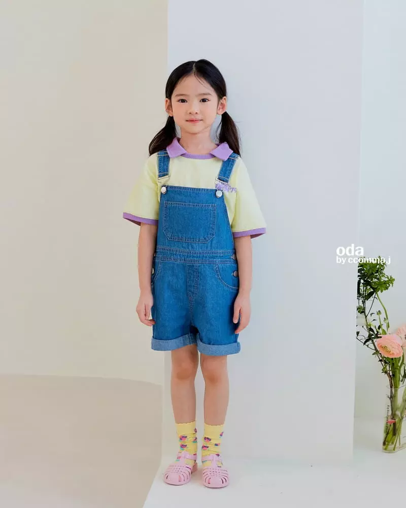 Oda - Korean Children Fashion - #Kfashion4kids - Light Dungarees Pants - 11