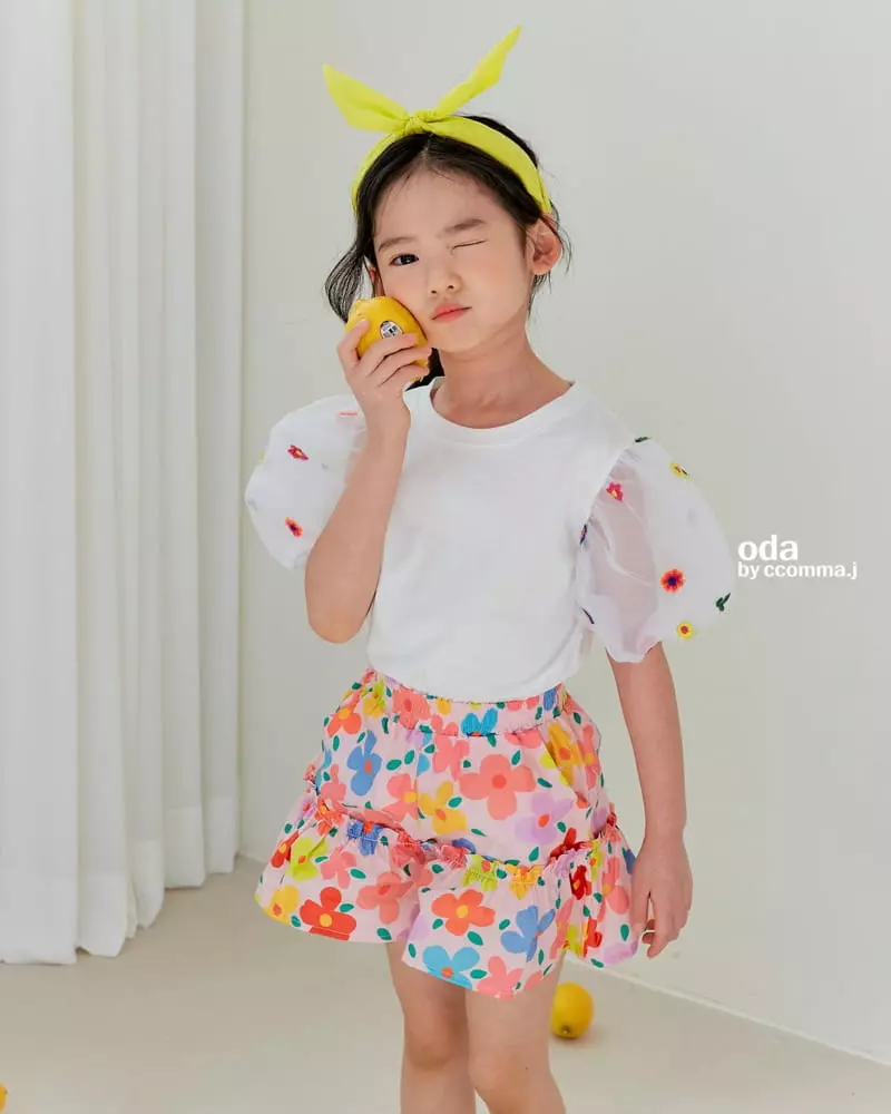 Oda - Korean Children Fashion - #Kfashion4kids - Fring Puff Tee - 9