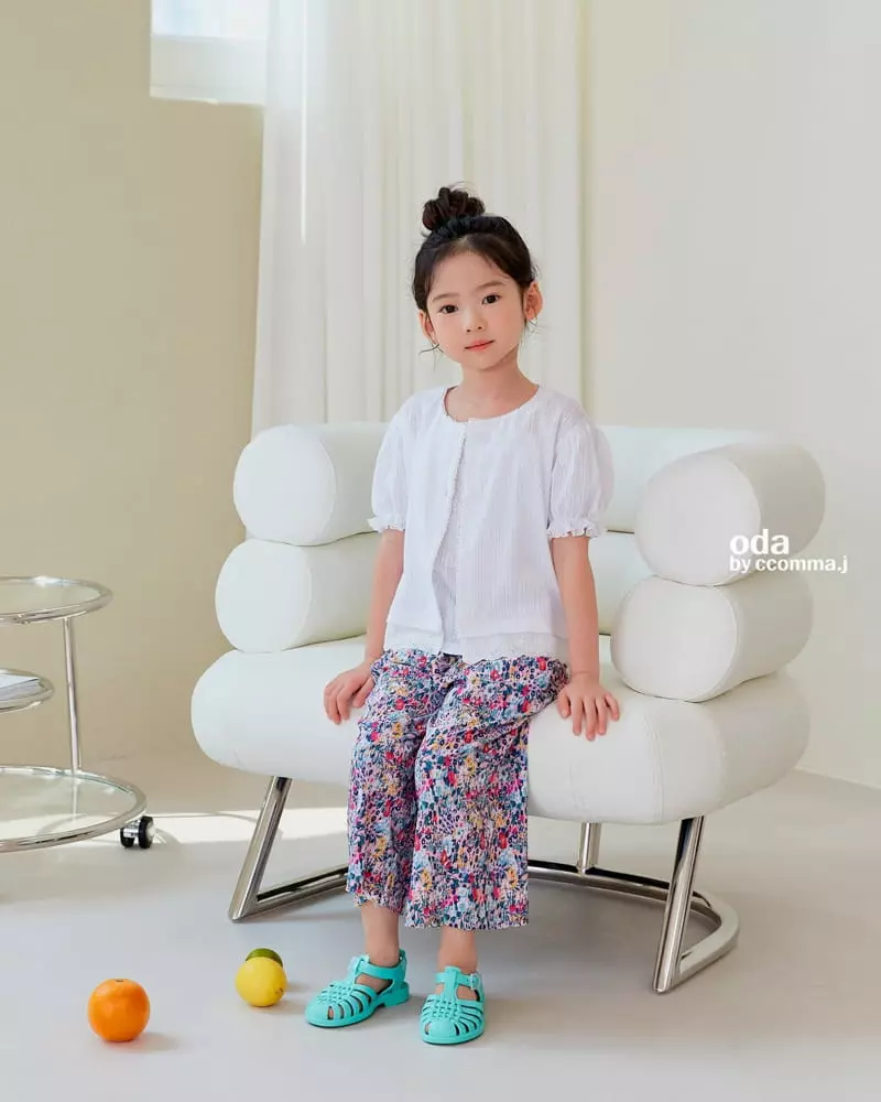 Oda - Korean Children Fashion - #childofig - Flower Pleats Pants - 11