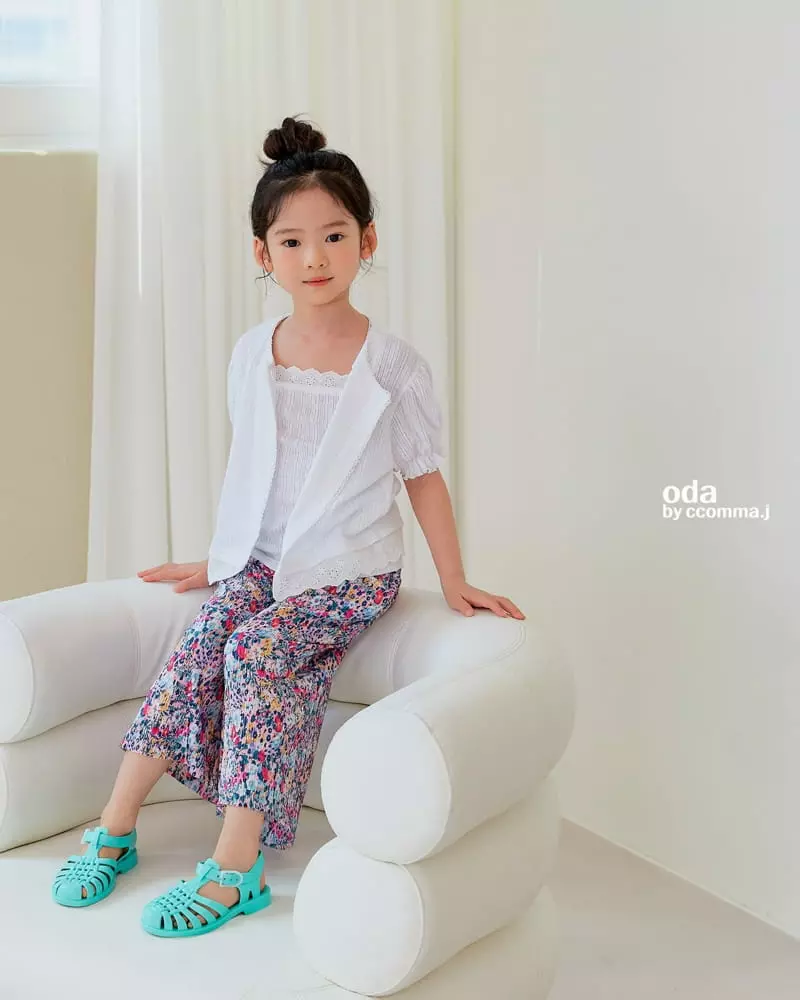 Oda - Korean Children Fashion - #childofig - Flower Pleats Pants - 12