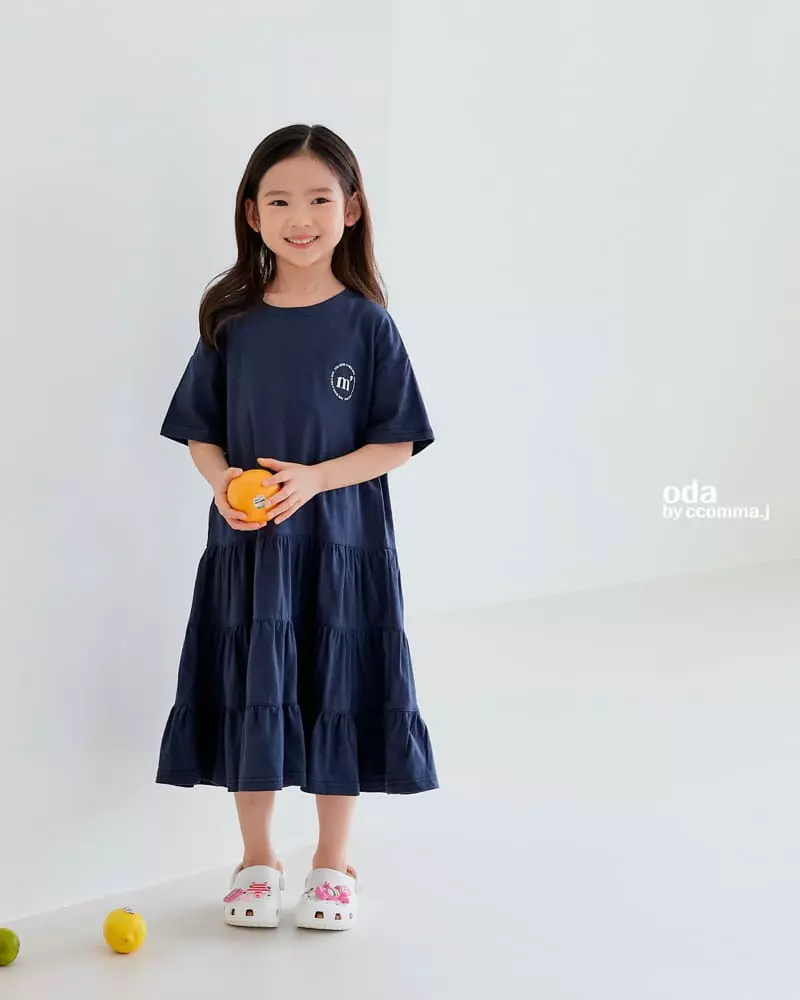 Oda - Korean Children Fashion - #childofig - Marine Cancan One-piece - 8