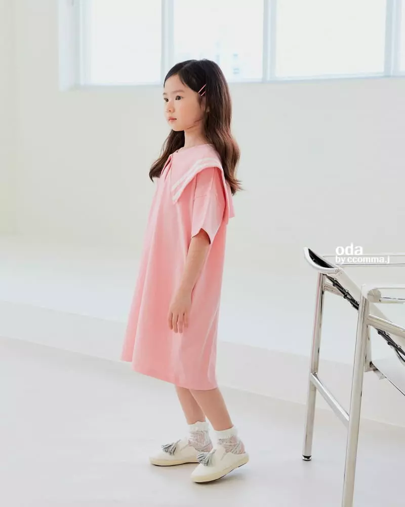 Oda - Korean Children Fashion - #childofig - Saint Collar One-piece - 6