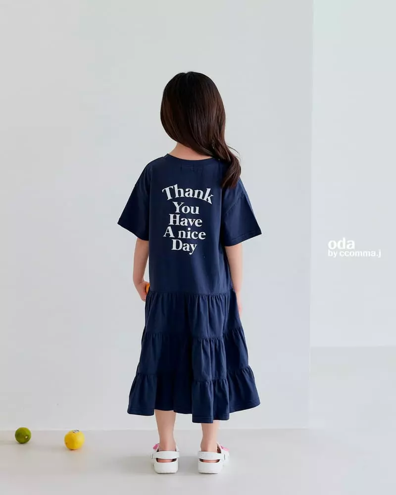 Oda - Korean Children Fashion - #childrensboutique - Marine Cancan One-piece - 9
