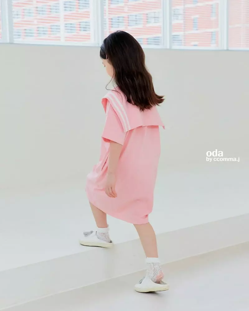 Oda - Korean Children Fashion - #childrensboutique - Saint Collar One-piece - 8