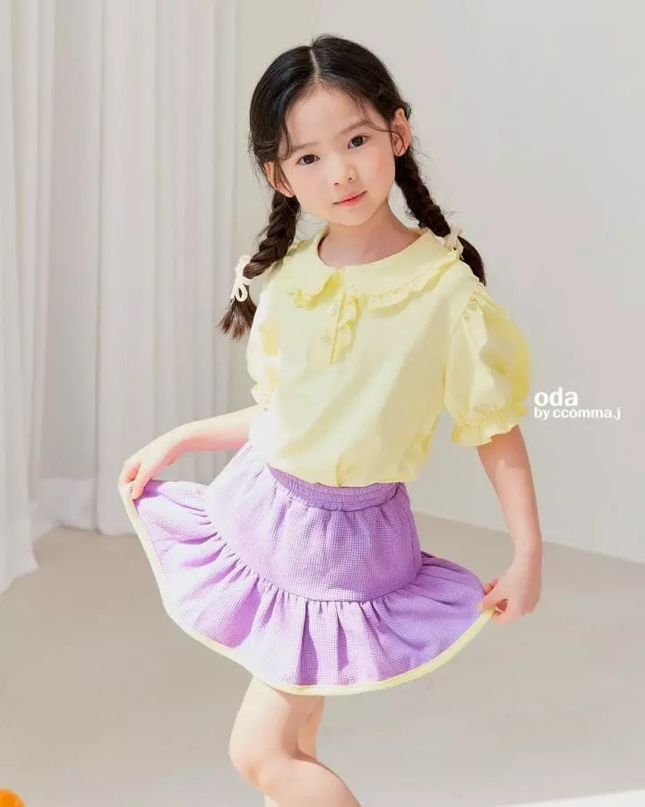 Oda - Korean Children Fashion - #designkidswear - Candy Waffle Skirt