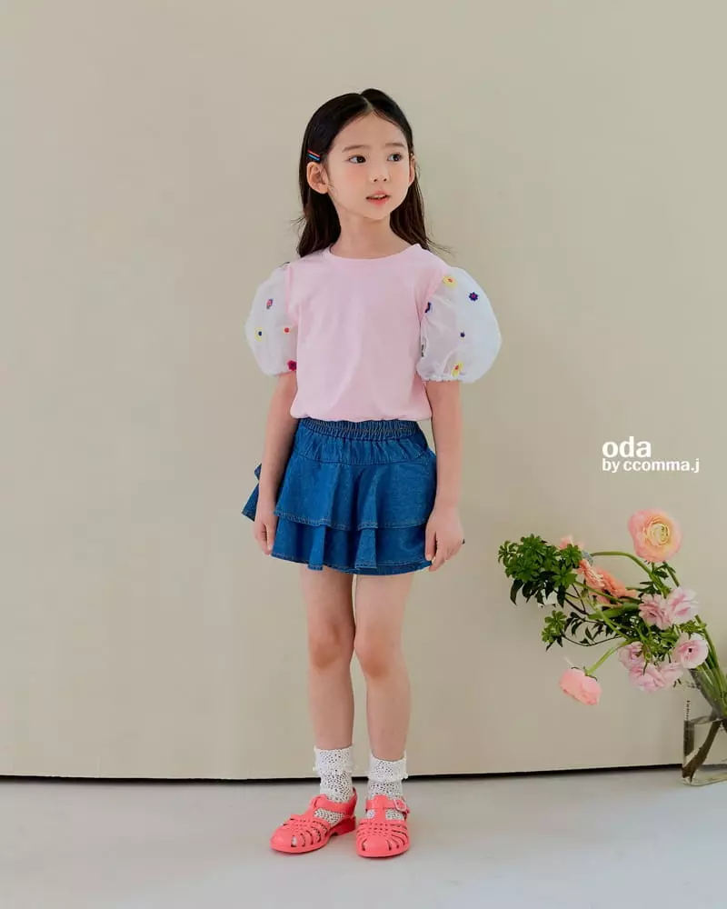 Oda - Korean Children Fashion - #designkidswear - Fring Puff Tee - 3