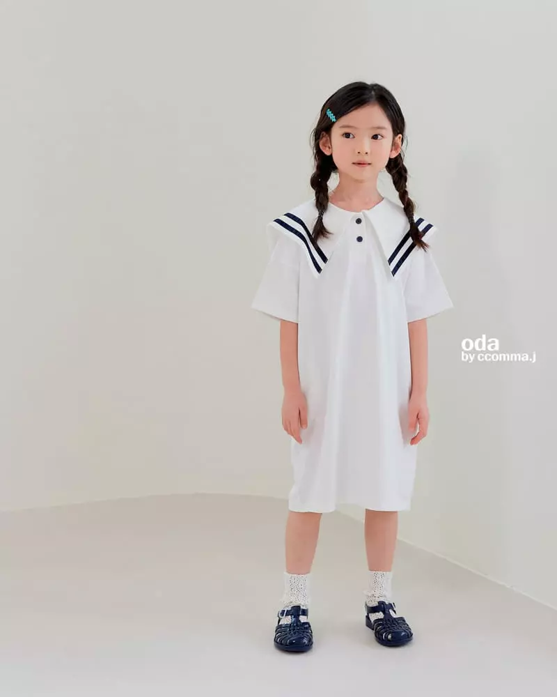 Oda - Korean Children Fashion - #designkidswear - Saint Collar One-piece - 9