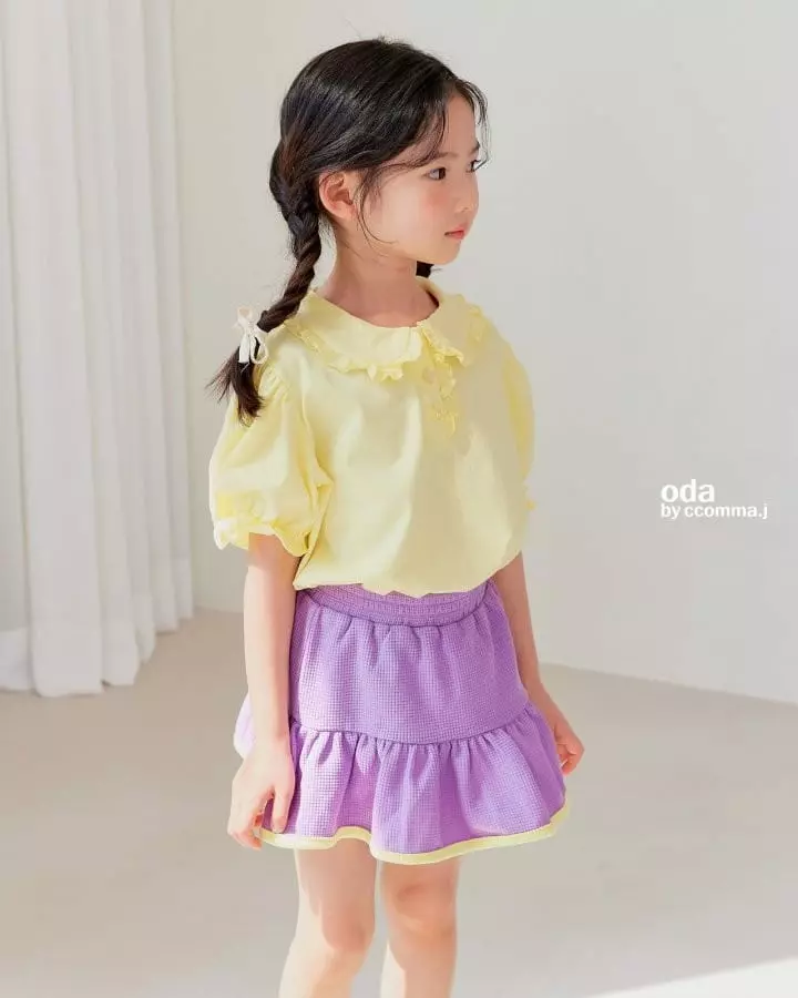 Oda - Korean Children Fashion - #discoveringself - Candy Waffle Skirt - 2